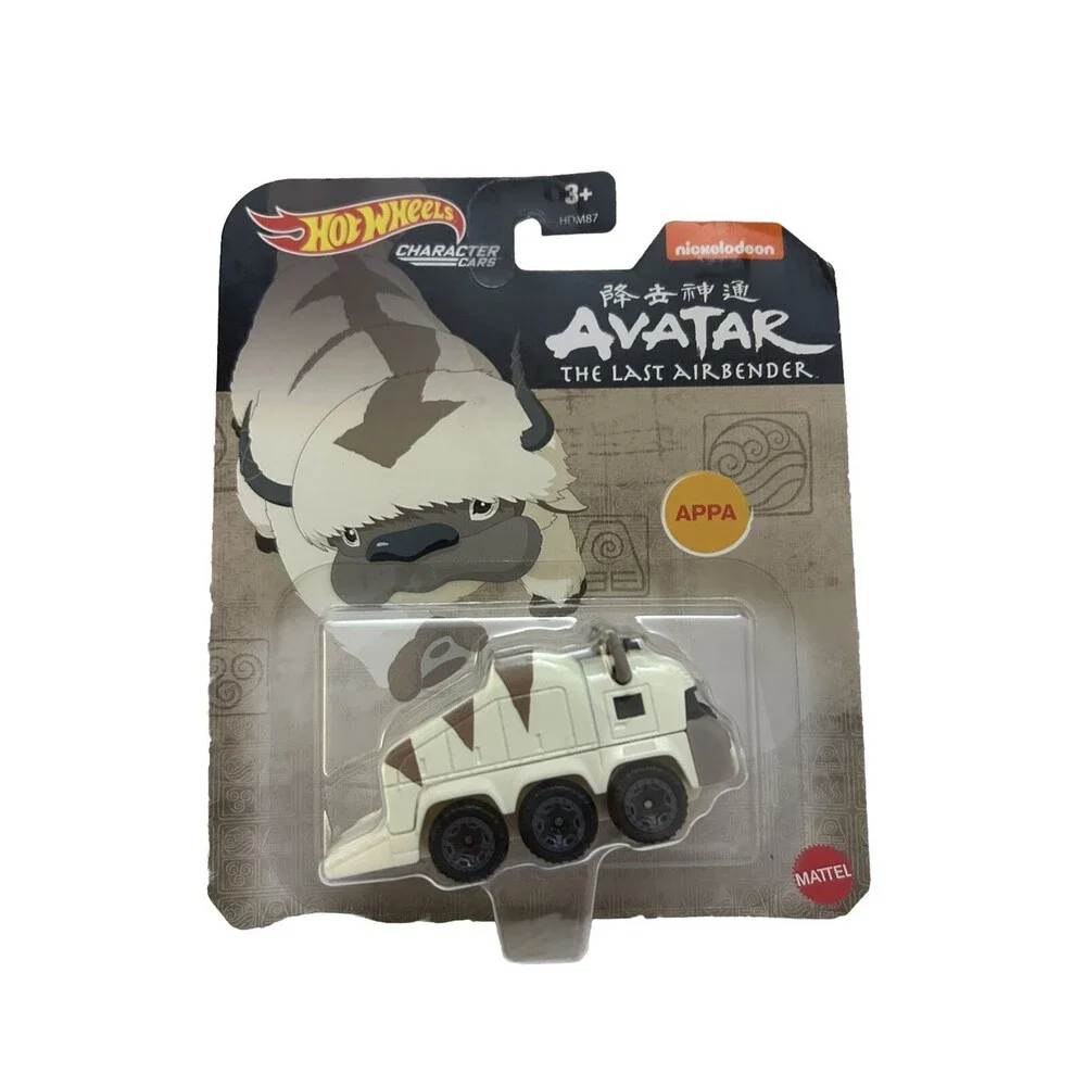 New HOT WHEELS Avatar The Last Airbender Character Car Toy